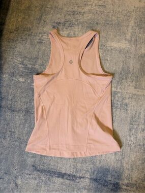 lululemon athletica Soft Pink Racerback Performance Tank